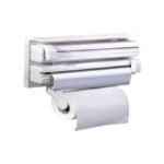 منظم المطبخ الثلاثي لأوراق المناديل Tissue Holder - الصورة 4