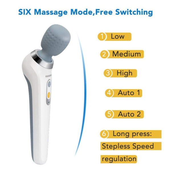 ⁦يد المساج السحرية - جهاز تدليك الجسم والرقبة والقدم في المنزل Magic Wand Massager⁩ - الصورة ⁦11⁩