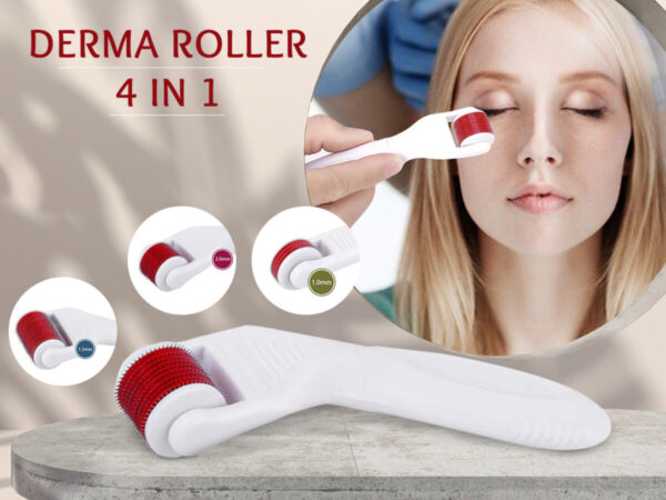 4 in 1 Derma Roller - ديرما رولر 4*1 - Image 5