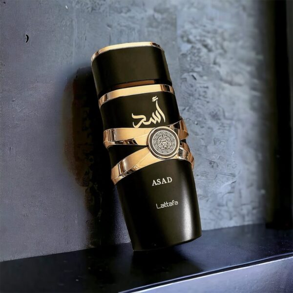 عطر اسد من لطافة فاخر العود والمسك - للجنسين - Lattafa - Image 6