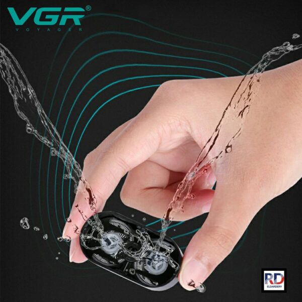 VGR 341 ماكينة التنعيم مناسبة للحمل فى الجيب - للرجال تعمل بالشحن - Image 5