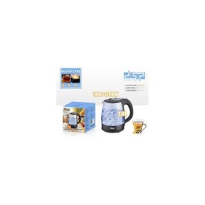 Glass Electric Kettle 1L - Fast Boiling 1200W with Stainless Steel Heater