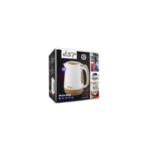 Fast Boil Electric Kettle 1.7L - 2200W Cordless KK1002 with Safety Lock
