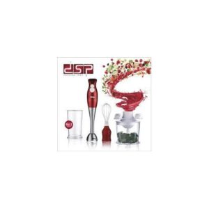 200W 4-in-1 Copper Motor Hand Blender with Chopper & Whisk - KM1004