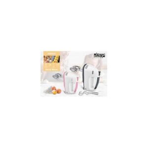 DSP Powerful 120W Electric Hand Mixer KM2033 - Egg Beater, Dough Hook, 7 Speeds for Baking & Cooking