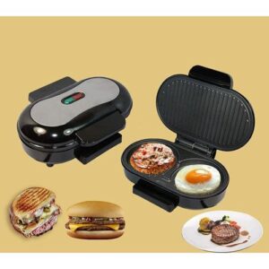 Electric Sandwich Maker & Panini Press Grill with 1400W Power - KC1124