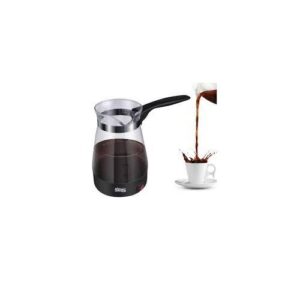 Turkish Coffee Maker KA3037 - 600W Stainless Steel Electric Ceve Maker with Touch Control