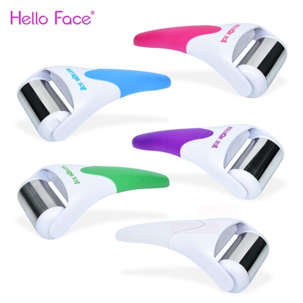 جهاز الايس رولر المعدن للوجة ولشد البشرة Ice Roller Stainless Steel For Healthier Skin - Image 5