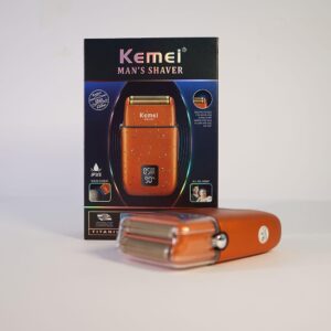 KM-872 - ماكينة حلاقة كهربائية للرجال قابلة للشحن - احترافية ودقيقة للشعر واللحية