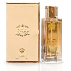 Lattafa The Kingdom Eau de Parfum for Women - Floral Vanilla Musk Perfume for Her