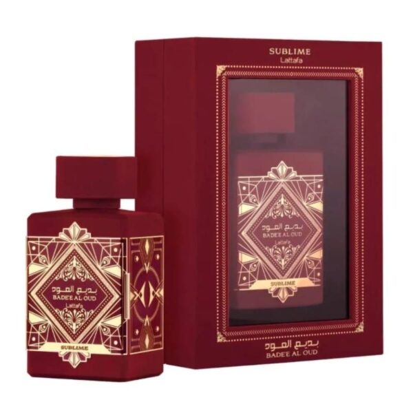 Lattafa Sublime Oud Perfume for Men & Women - Luxurious Plum & Apple Scent with Magnolia & Musk