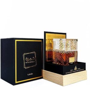 Lattafa Khumrah Eau de Parfum - Unisex Oriental Spicy Gourmand Fragrance with Coffee & Vanilla