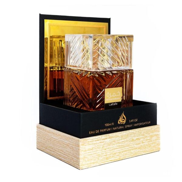 Lattafa Khumrah Eau de Parfum - Unisex Oriental Spicy Gourmand Fragrance with Coffee & Vanilla - Image 4