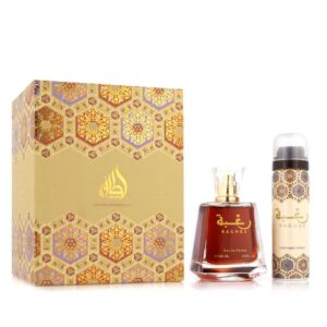 Lattafa Raghba Oud Perfume for Men - Vanilla Caramel & Amber Musk Spray