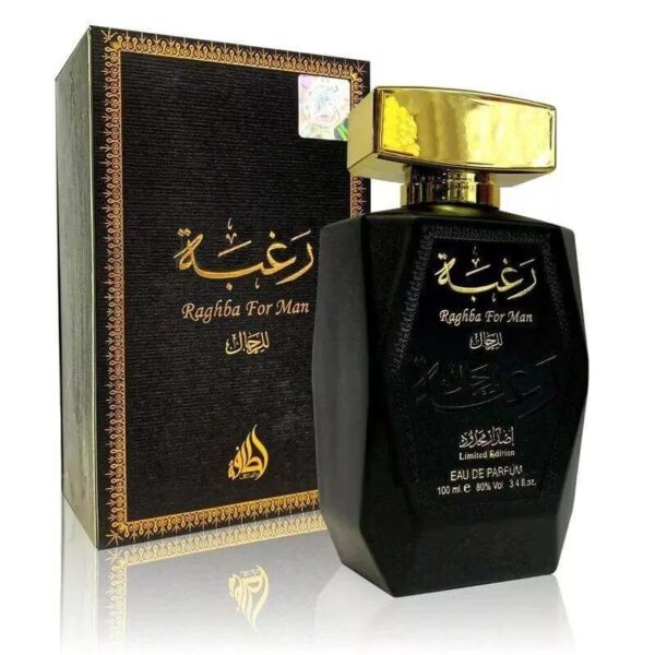 Lattafa Raghba Eau De Parfum + Spray for Men - Fresh Citrus & Sandalwood Summer Scent - Image 4