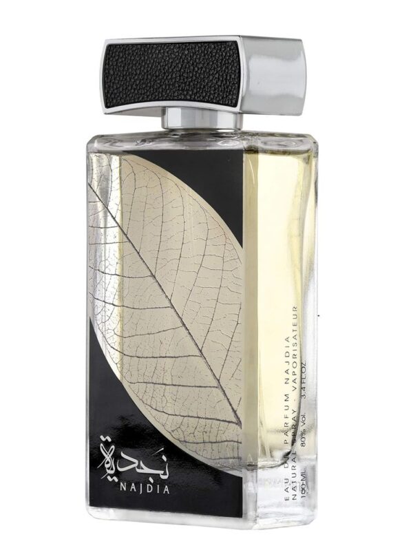 Lattafa Najdia Perfume for Men - Oriental Spicy & Woody Scent with Deodorant Spray - Image 2