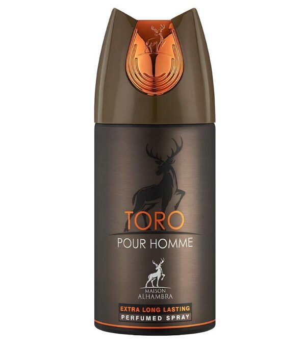 Maison Alhambra Toro Pour Homme - عطر رجالي بخاخ بنكهة الحمضيات والتوابل