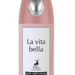 Maison Alhambra La Vita Bella Perfume Spray for Men & Women - Floral Fruity Scent with Vanilla & Tonka Beans