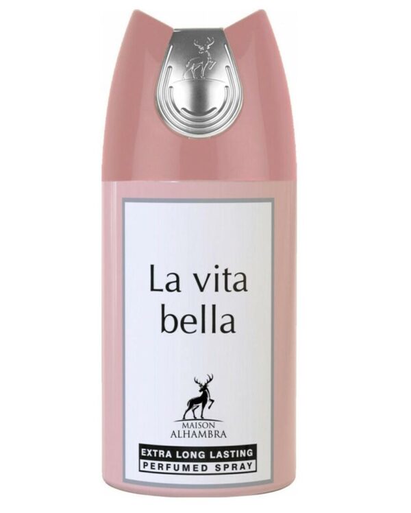 Maison Alhambra La Vita Bella Perfume Spray for Men & Women - Floral Fruity Scent with Vanilla & Tonka Beans