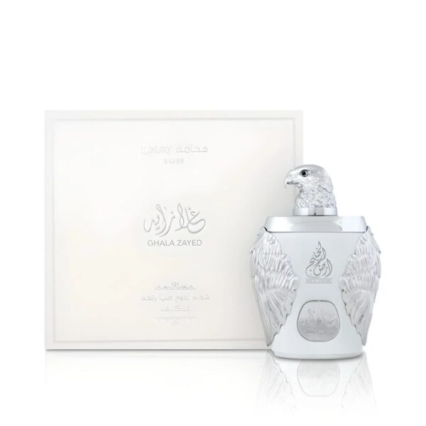 Mamlakat Al Oud - عطر غلا زايد الفاخر الفضي (أو دو برفيوم) - رائحة المسك والعنبر للجنسين - Image 2