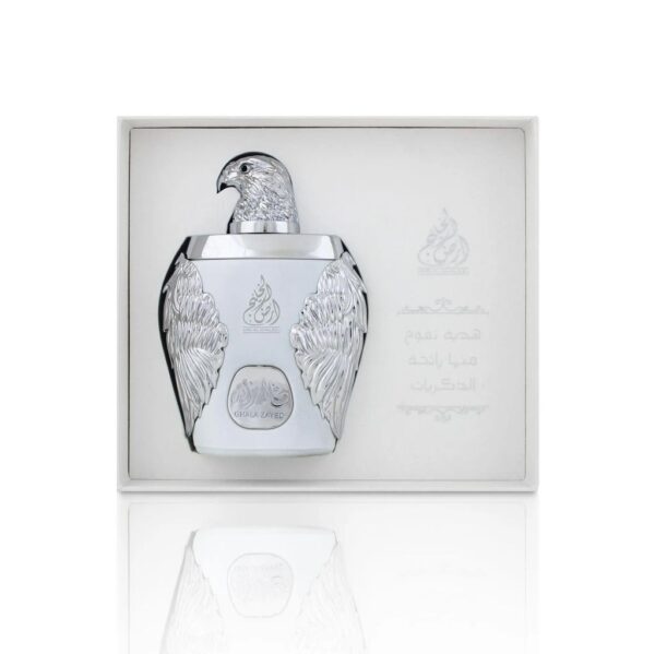 Mamlakat Al Oud - عطر غلا زايد الفاخر الفضي (أو دو برفيوم) - رائحة المسك والعنبر للجنسين - Image 4