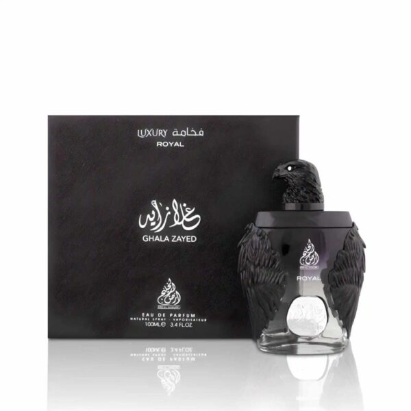 عطر غلا زايد رويال الفاخر - مجموعة ارض الخليج من مملكة العود للجنسين - تركيز عالي برائحة البرتقال والعنبر - Image 3