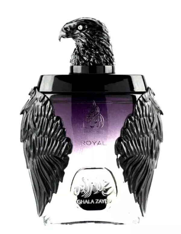 عطر غلا زايد رويال الفاخر - مجموعة ارض الخليج من مملكة العود للجنسين - تركيز عالي برائحة البرتقال والعنبر