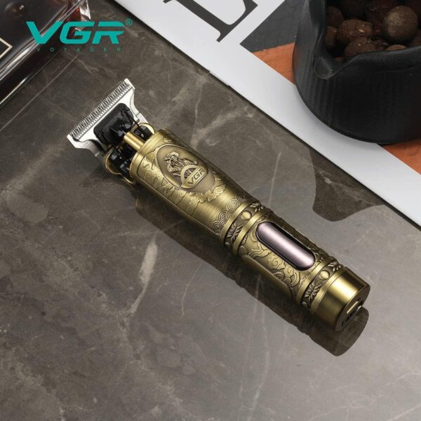 V-091 - ماكينة حلاقة كهربائية للرجال قابلة للشحن - احترافية ودقيقة للاستخدام اليومي - Image 6