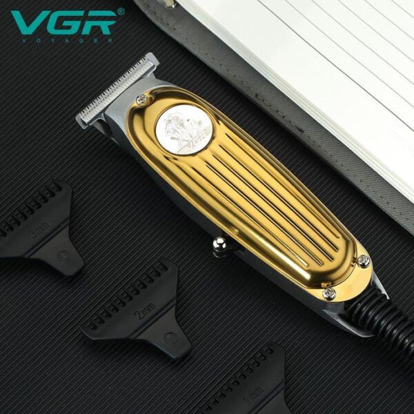 V-122 ماكينة حلاقة كهربائية احترافية للرجال - قابلة للشحن بتقنية قص دقيقة - Image 2