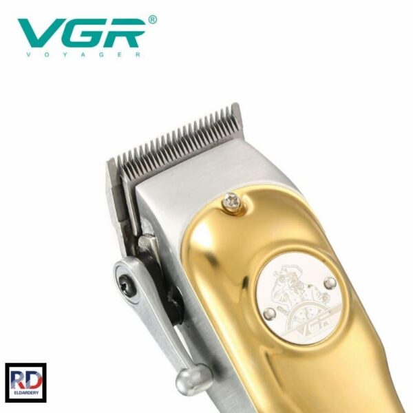 V-181 - ماكينة حلاقة كهربائية احترافية للرجال بقابلة للشحن ورؤوس متعددة - Image 4