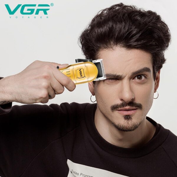 V-268 - ماكينة حلاقة كهربائية للرجال بدون سلك - قابلة للشحن بتقنية متطورة - Image 7