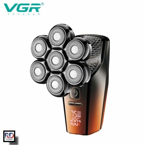 V-327 - ماكينة حلاقة وتنعيم احترافية للرجال - قابلة للشحن - متعددة الرؤوس - Image 5