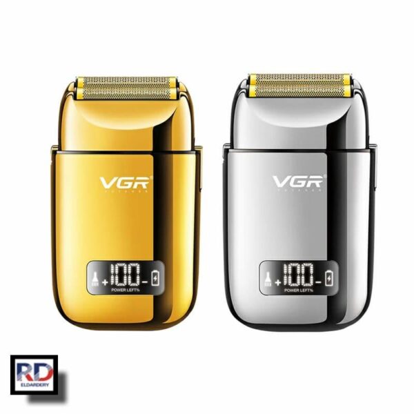 V-338 - ماكينة حلاقة وتنعيم اللحية للرجال - قابلة للشحن مع رؤوس متعددة - Image 8