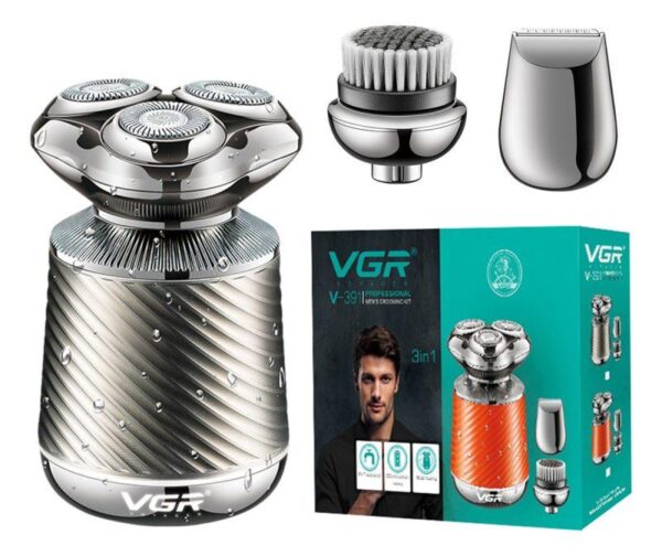 V-391 - ماكينة حلاقة وتنعيم للرجال قابلة للشحن - احترافية ودقيقة للاستخدام اليومي - Image 7