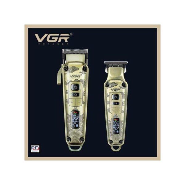 V-643 ماكينة حلاقة كهربائية احترافية للرجال - قابلة للشحن بتقنية قص دقيقة - Image 3