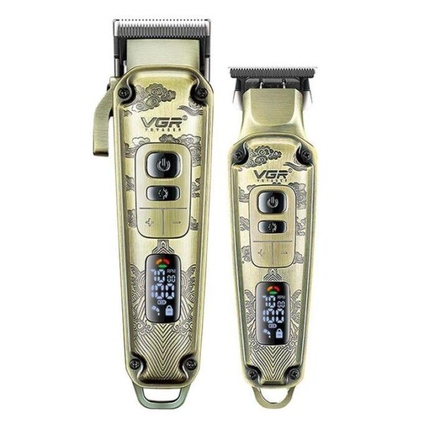 V-643 ماكينة حلاقة كهربائية احترافية للرجال - قابلة للشحن بتقنية قص دقيقة - Image 6