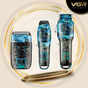 V-645 - ماكينة حلاقة وتشذيب اللحية للرجال قابلة للشحن - احترافية متعددة الاستخدامات