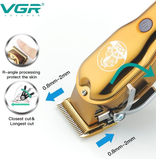 ماكينة حلاقة الشعر الاحترافية VGR V-650 - Image 6