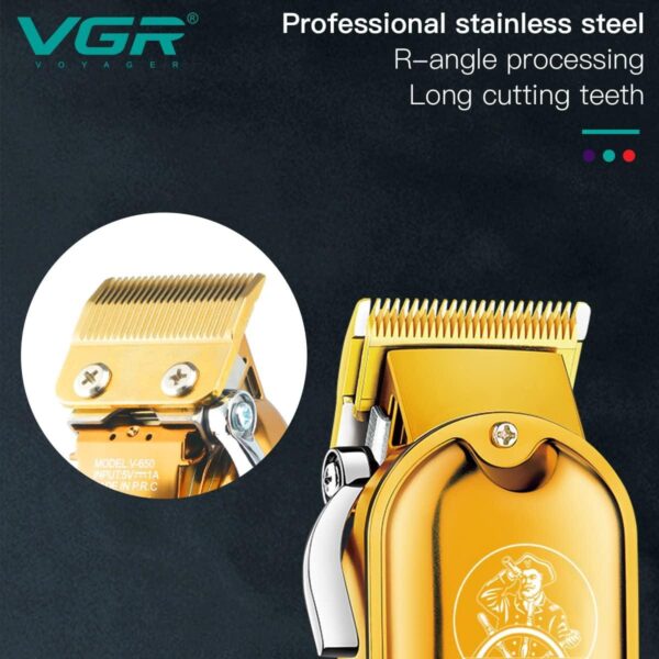 ماكينة حلاقة الشعر الاحترافية VGR V-650 - Image 7