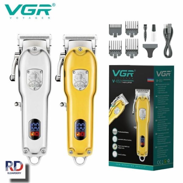 ماكينة حلاقة كهربائية للرجال قابلة للشحن - V652 - Image 2