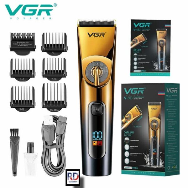 ماكينة حلاقة الشعر للرجال VGR V-663 - Image 6