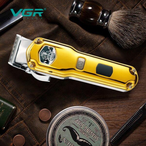 Professional Rechargeable Electric Shaver for Men - V693 with Multi-Head Trimmer & Long Battery Life - Image 2