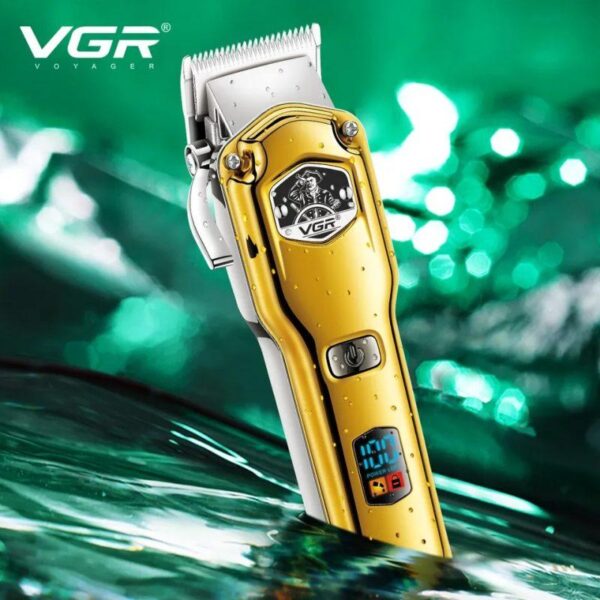 Professional Rechargeable Electric Shaver for Men - V693 with Multi-Head Trimmer & Long Battery Life