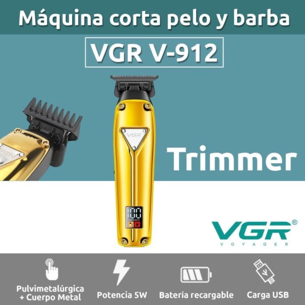 ماكينة حلاقة الشعر الاصلية VGR v-912 - Image 8