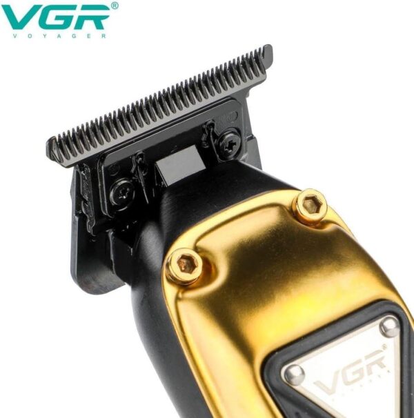 V-913 - ماكينة حلاقة كهربائية احترافية للرجال - قابلة للشحن بتقنية متطورة ورؤوس متعددة - Image 6