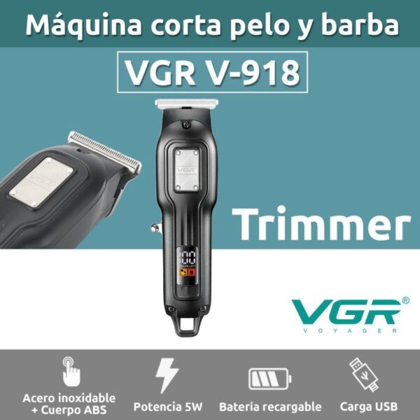ماكينة الحلاقة للرجال VGR V-918 - Image 4