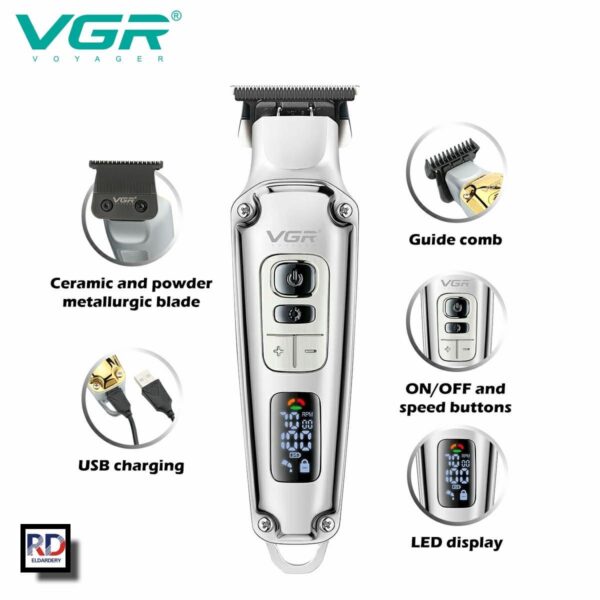 ماكينة حلاقة احترافية VGR v-931 - Image 3
