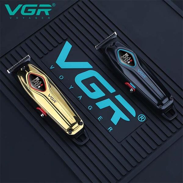 V-945 - ماكينة حلاقة وتصفيف شعر اللحية للرجال - قابلة للشحن وسهلة الاستخدام - Image 4