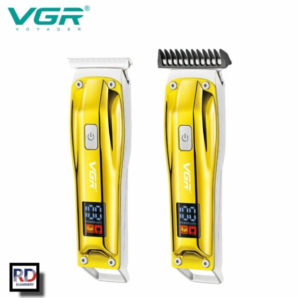 V-956 - ماكينة حلاقة كهربائية للرجال بدون سلك - قابلة للشحن مع رؤوس متعددة - Image 6