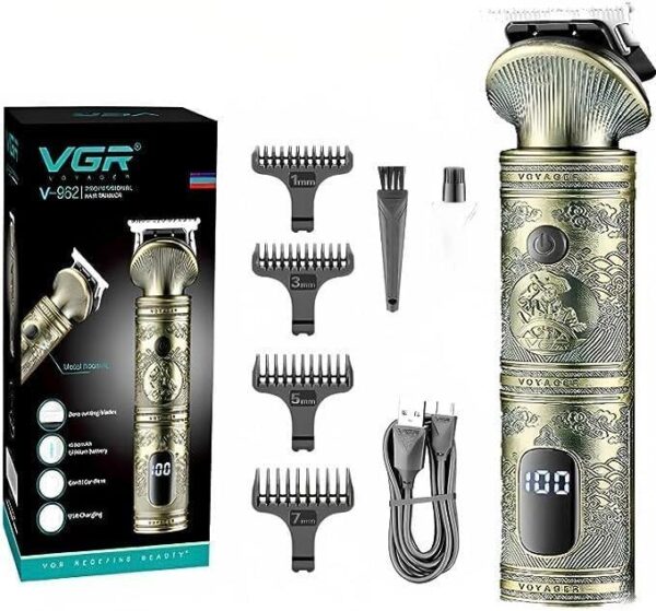ماكينة حلاقة كهربائية للرجال قابلة للشحن - V962 - Image 6